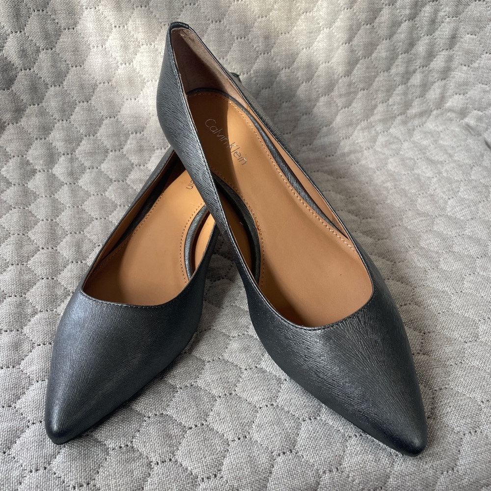 Calvin Klein Women's Black Pointed Heels
